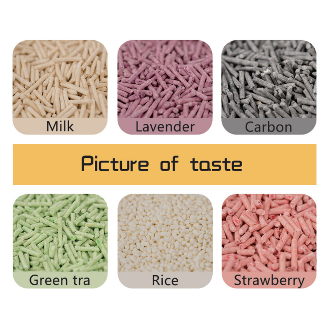 Tofu cat litter